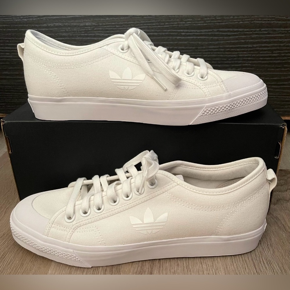 Adidas Nizza Trefoil Sneakers - Women’s 10.5 / Men’s 9.5
